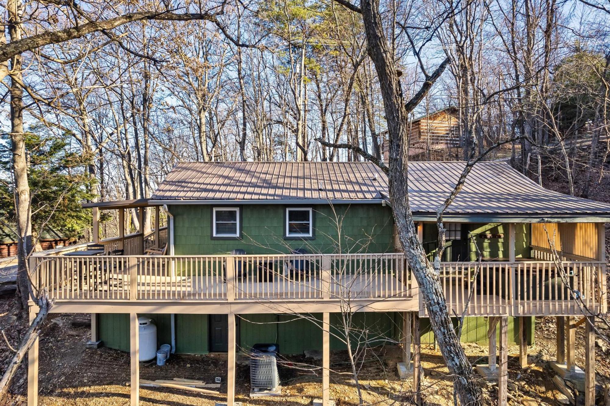 Cabin With Spectacular View With Hot Tub In The Smoky Mtns Sevierville Exterior photo